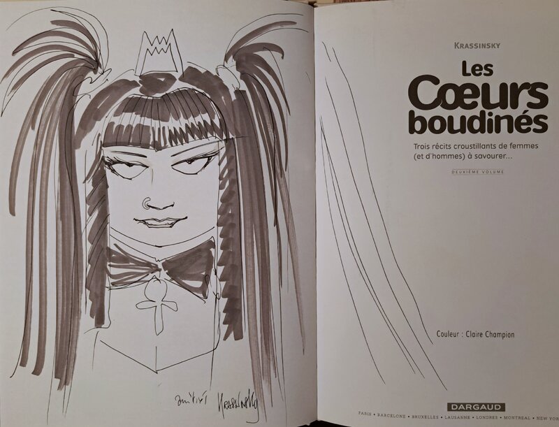 Jean-Paul Krassinsky, Morticia, reine de la nuit - Sketch