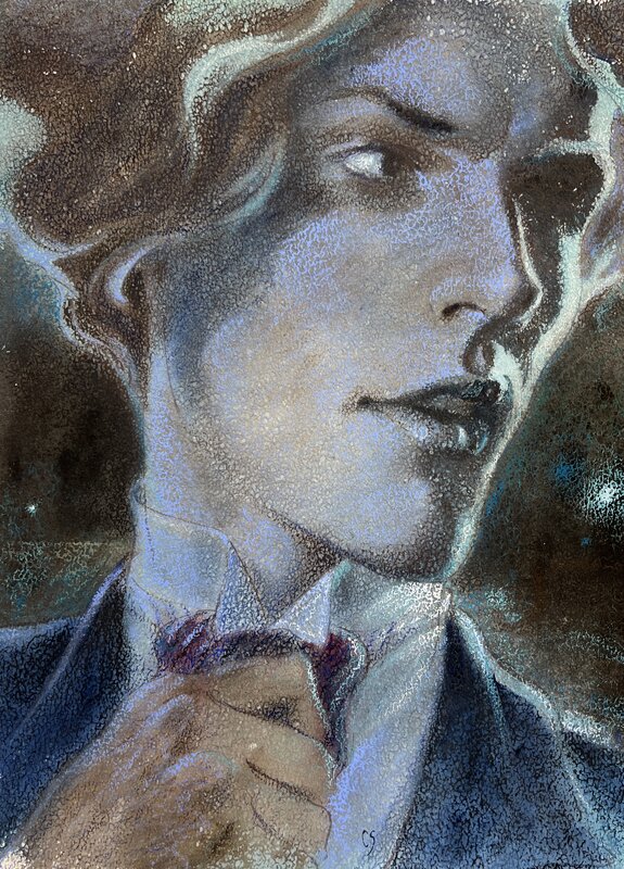 Dorian Grey by Enrique Corominas - Original Illustration