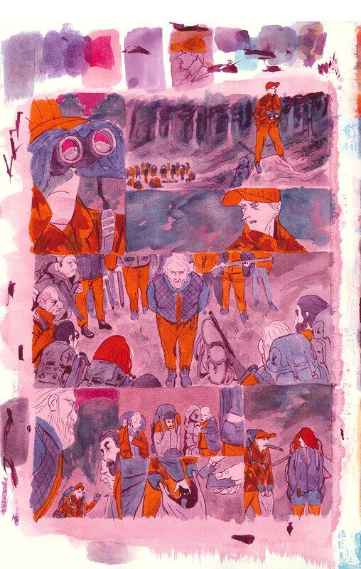 For sale - Lilian Coquillaud - Battue page 90 - Comic Strip
