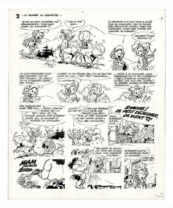 Pierre Seron, De Centauren - Les Centaures - Comic Strip