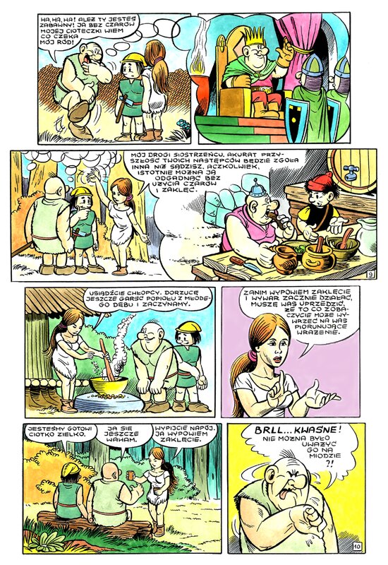 Wojtek Olszówka, Janusz Christa, Kayko et Kokosh - Sanglier dore - Comic Strip