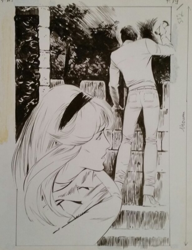 Alice by Jean Sidobre - Original Illustration