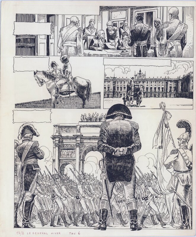 Milo Manara, 1978 - Le Général Hiver - Comic Strip