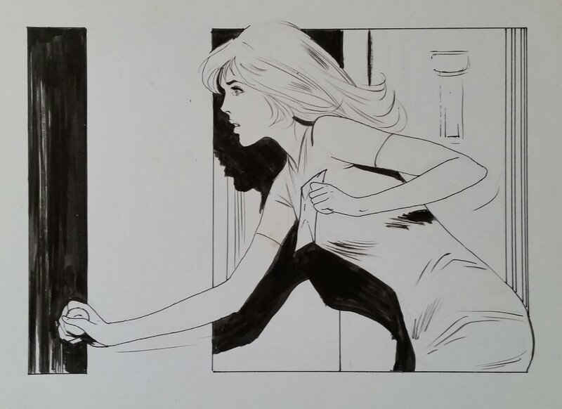 Alice by Jean Sidobre - Original Illustration