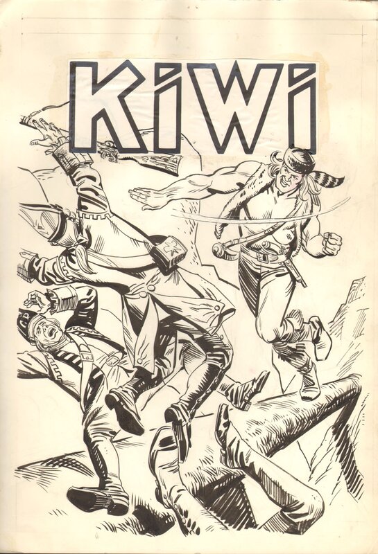 For sale - Leone Cimpellin, Couverture KIWI n° 152 - 1967 - Original Cover
