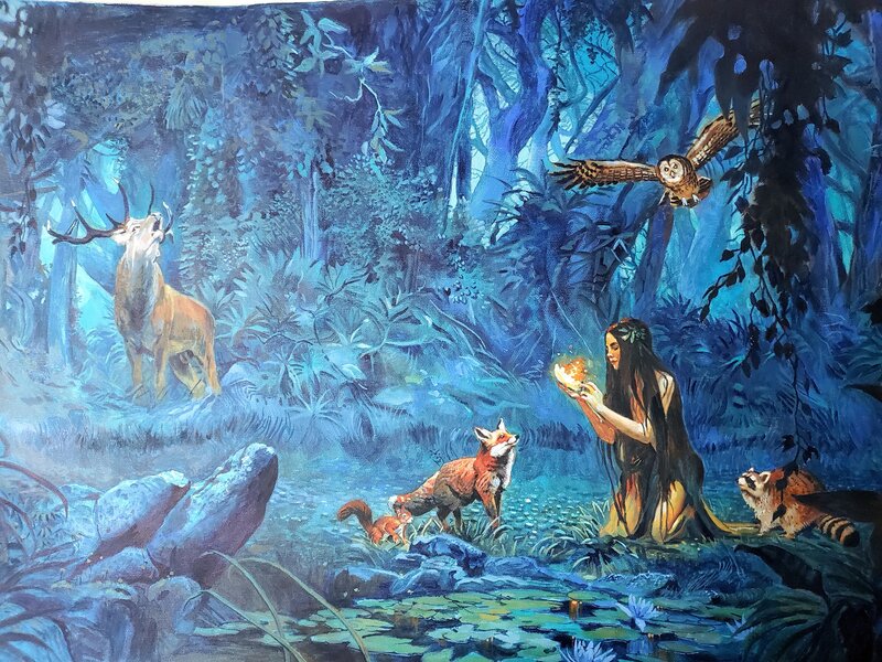Régis Moulun, DNOPHOS  couleur directe - Original Illustration