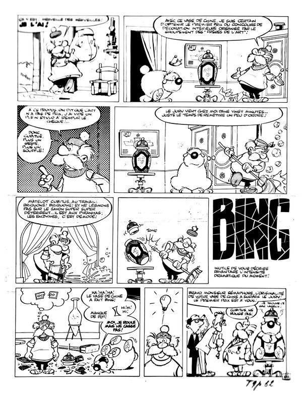 Dupa, CUBITUS - Gag planche n°87 album Un Oscar pour CUBITUS (1978) - Comic Strip