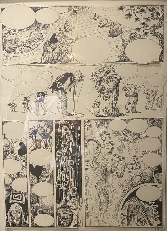 Le Singe par Milo Manara, Silverio Pisu - Planche originale