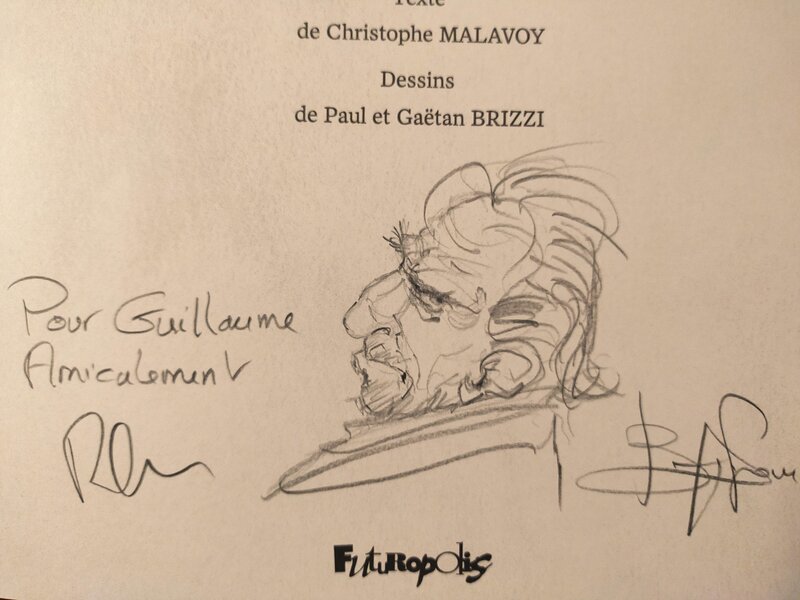 Paul et Gaétan Brizzi, La cavale du Dr Destouches - Dédicace