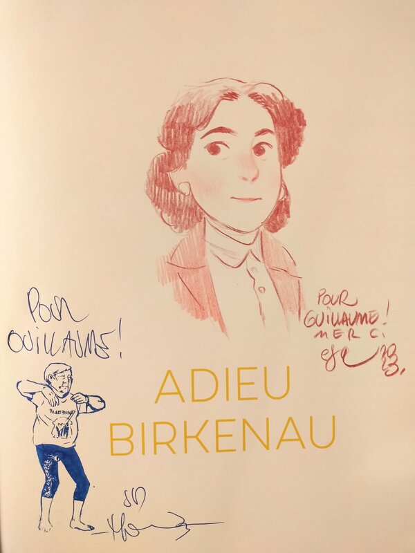 Adieu Birkenau par Efa - Dédicace