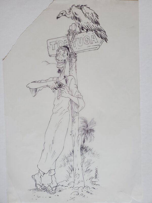 Jean-Denis Pendanx, LES CORRUPTIBLES   T2 ZIG ZAG - Original Illustration