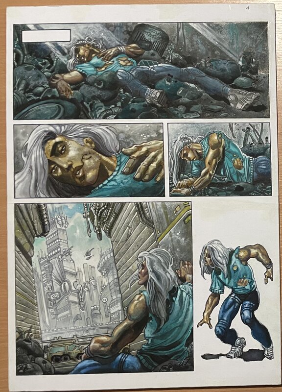 For sale - Simone Bianchi - Ego Sum Page - Comic Strip