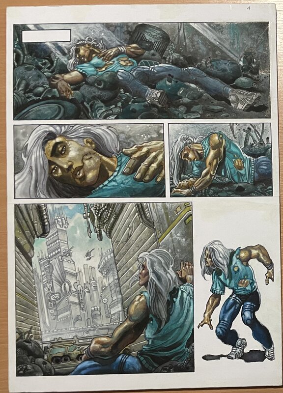Simone Bianchi - Ego Sum Page - Comic Strip