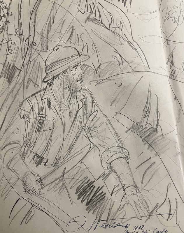 Operation Jupiter by Albert Weinberg - Sketch