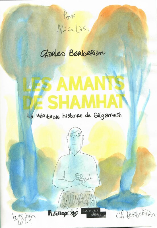 Charles Berberian, Les Amants de Shamhat - Sketch