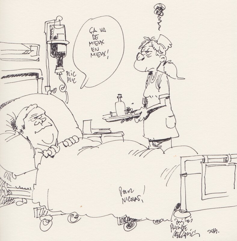 Philippe Bercovici, Les Femmes en Blanc & Robert Parker - Sketch