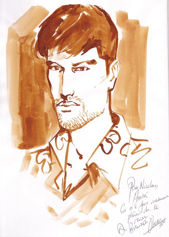 Tony Corso by Olivier Berlion - Sketch