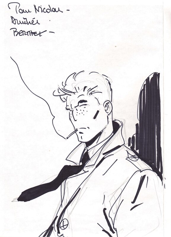 Philippe Berthet, Le Privé d'Hollywood - Sketch