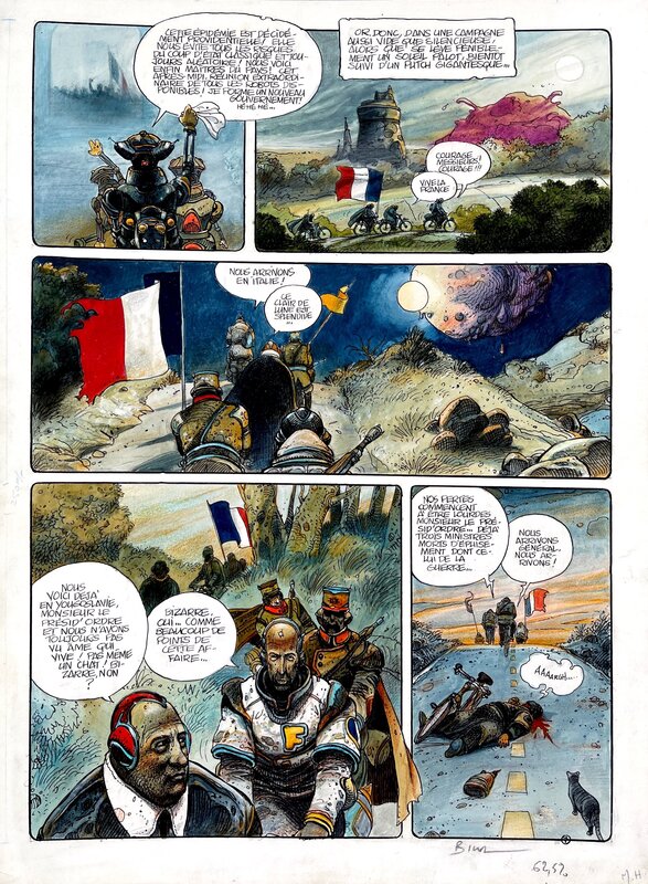 Bilal - Le Plitch - planche 7 - Planche originale