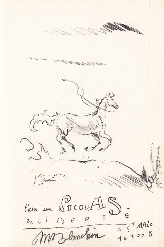 Martha Jane Cannary par Matthieu Blanchin - Dédicace