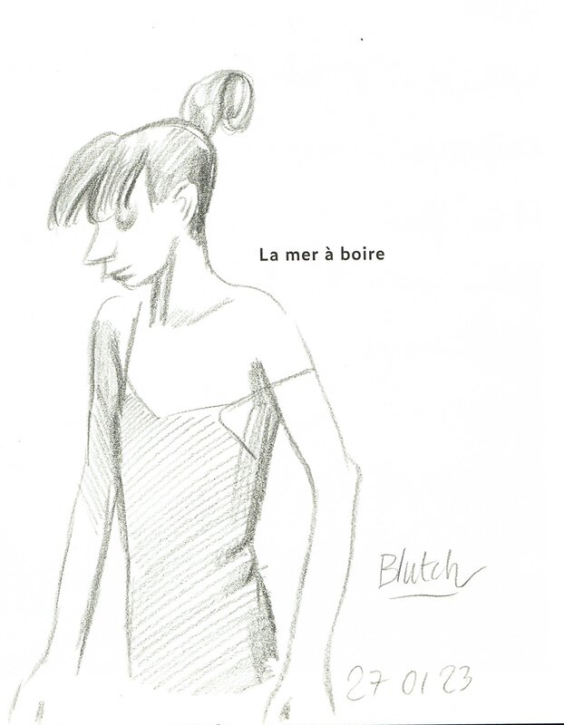 La Mer à Boire par Blutch - Dédicace