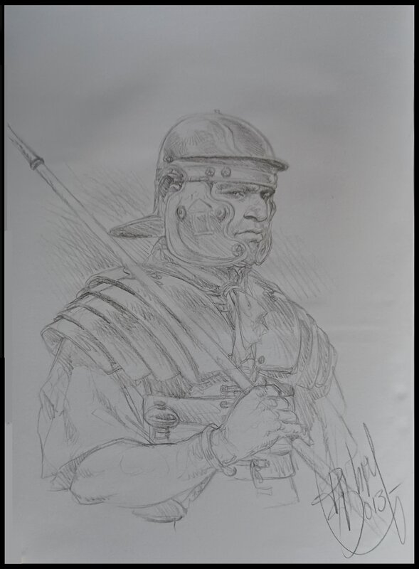 Philippe Delaby, Murena - Légionnaire romain - Illustration originale