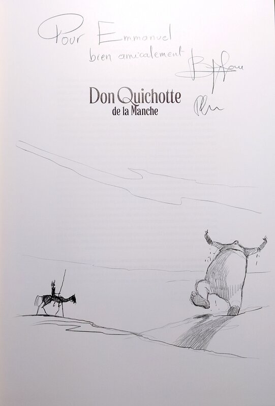 Paul et Gaétan Brizzi, Don Quichotte de la Manche 2023Nov27 - Dédicace