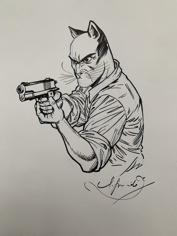 Blacksad by Juanjo Guarnido - Original Illustration