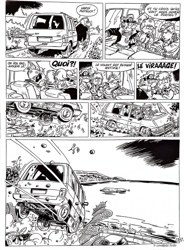 Serge Carrère, Scotch Arleston, LEO LODEN album n°1 Terminus Canebière (1992) - planche 26 - Comic Strip