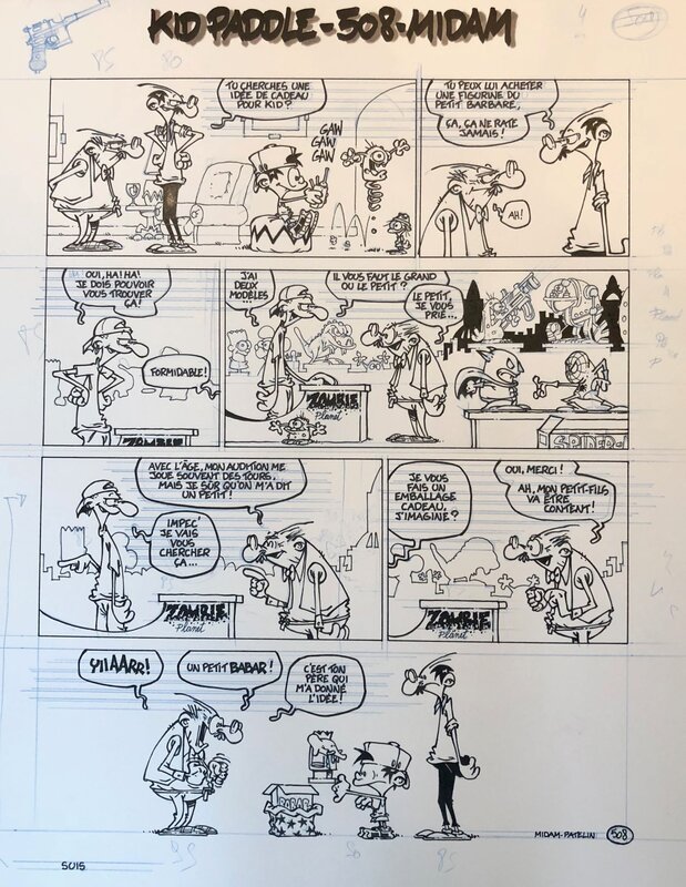Kid Paddle Gag 508 by Midam - Comic Strip