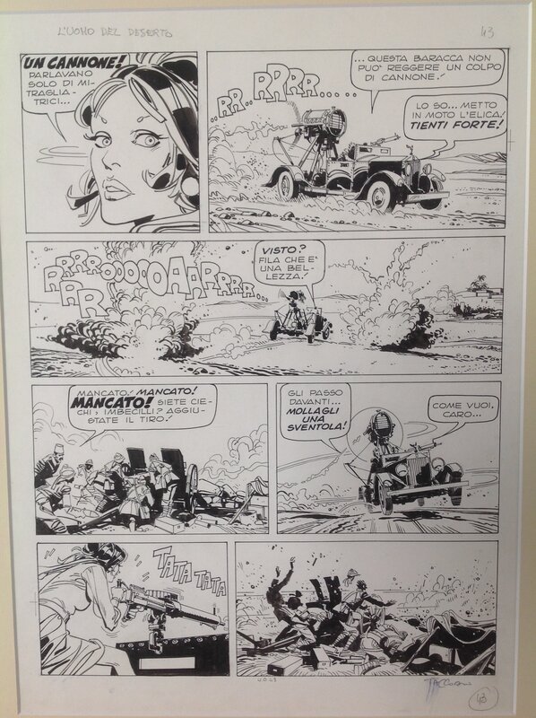 L'homme du desert by Ferdinando Tacconi, Gino d'Antonio - Comic Strip