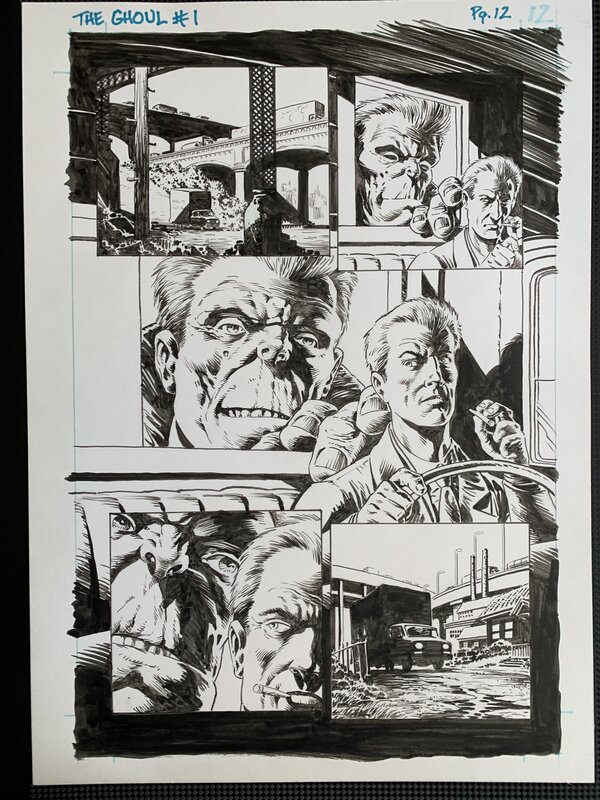 The Ghoul #1 pg12 par Berni Wrightson, Steve Niles - Planche originale