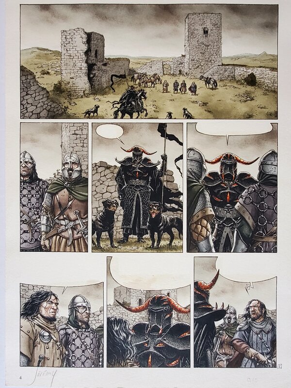 Jérémy, COMPLAINTE DES LANDES PERDUES T6 LES CHEVALIERS DU PARDON 2 - GUINEA LORD - Mise en couleur
