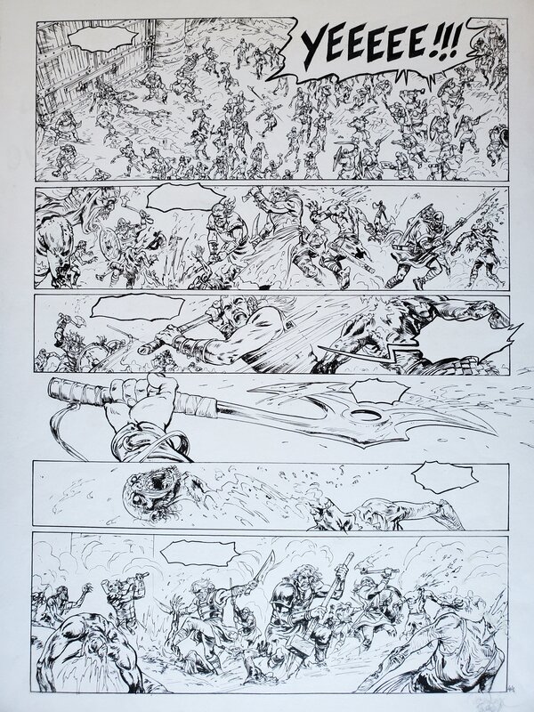 Gwendal Lemercier, ELFES  T9 LE SIEGE DE CADANLA - Comic Strip