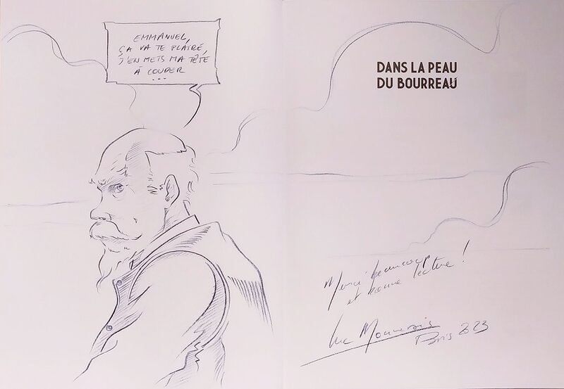 Luc Monnerais, Dans la peau du bourreau 2023Dec02 - Dédicace