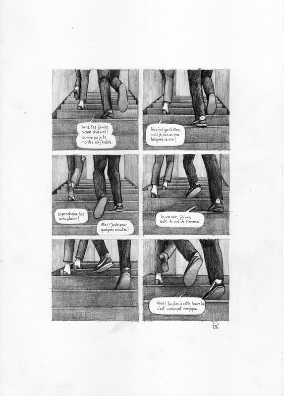 For sale - Maran Hrachyan, Une nuit avec toi (polar) - p.27 - Comic Strip