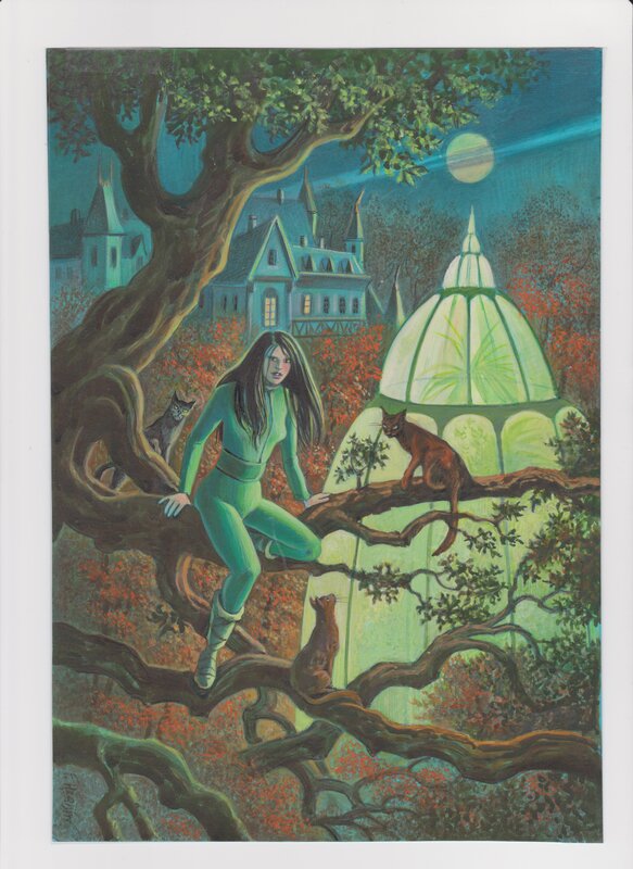 L'autre monde by Florence Magnin - Original Illustration