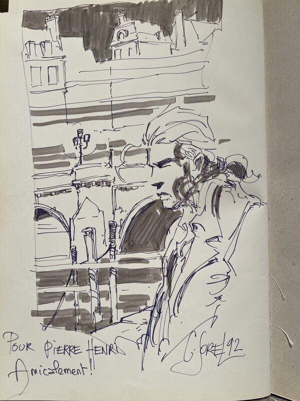 Guillaume Sorel, L’ile des Morts - T1 EO - Sketch