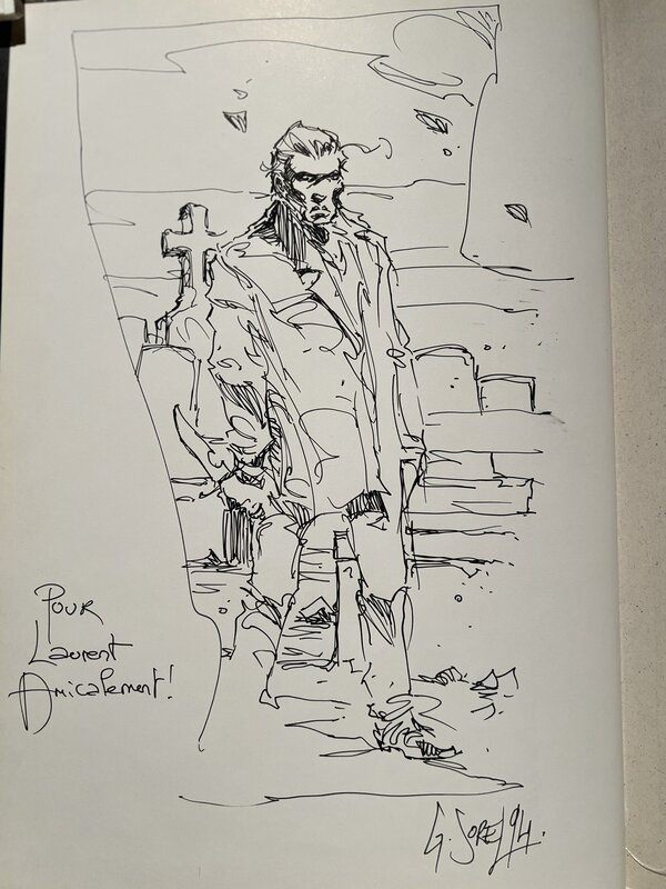 Guillaume Sorel, L’ile des Morts - T1 red - Sketch