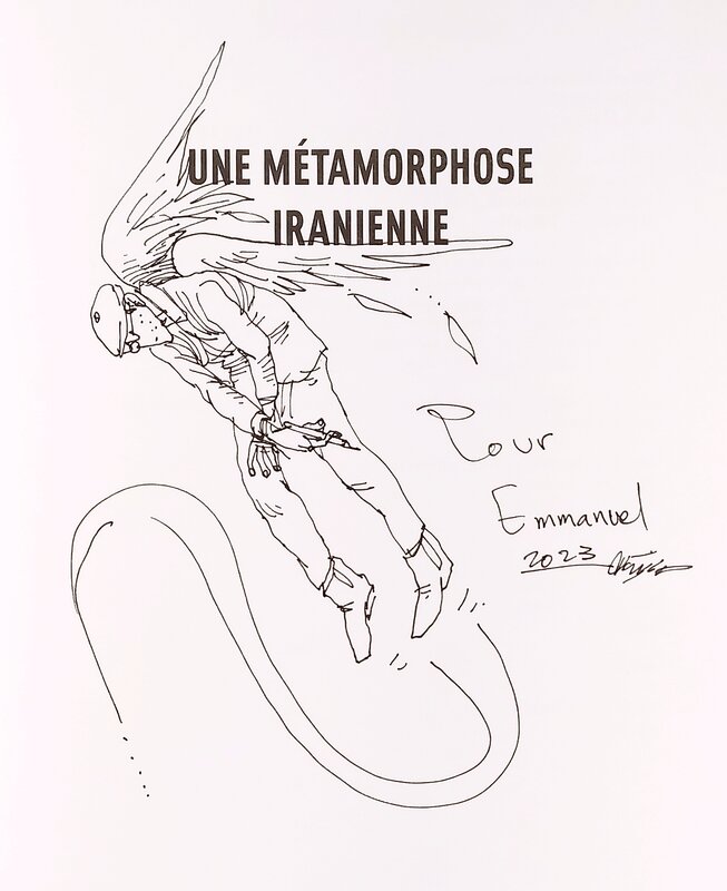 Mana Neyestani, Une métamorphose iranienne 2023Dec03 - Sketch