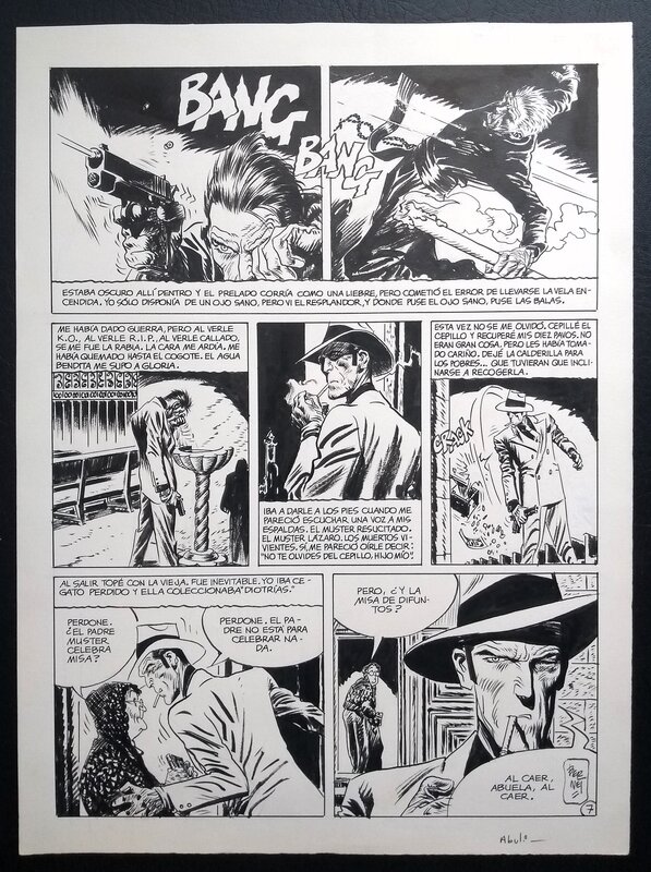 Torpedo par Jordi Bernet, Sanchez Abuli - Planche originale