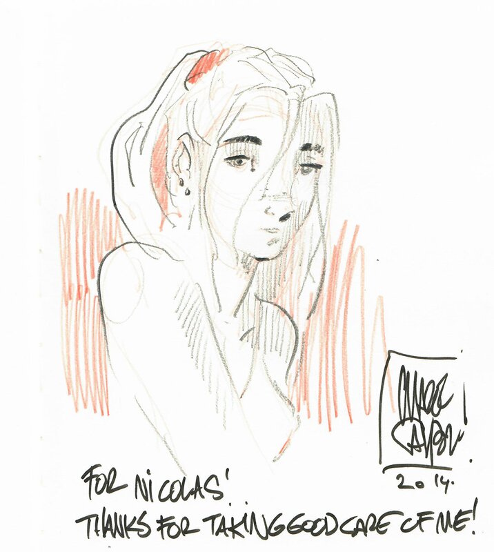 Amoras by Charel Cambré - Sketch