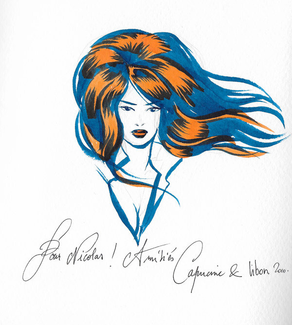 Sophia by Capucine, Libon - Sketch