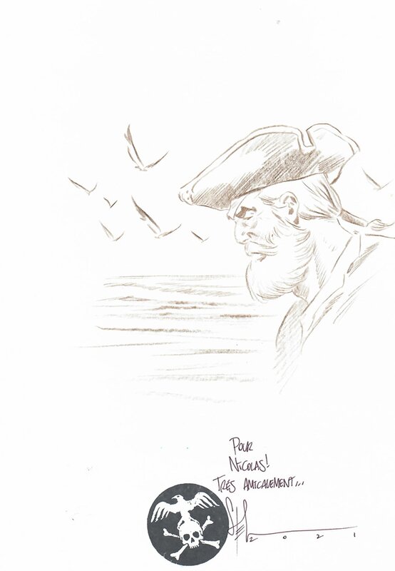 Barbe-Rouge par Stefano Carloni - Dédicace