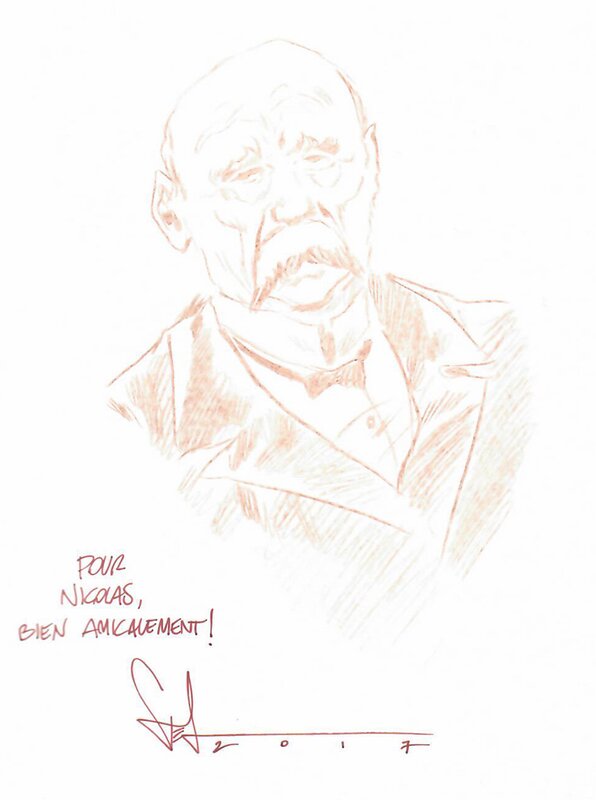 Clemenceau par Stefano Carloni - Dédicace