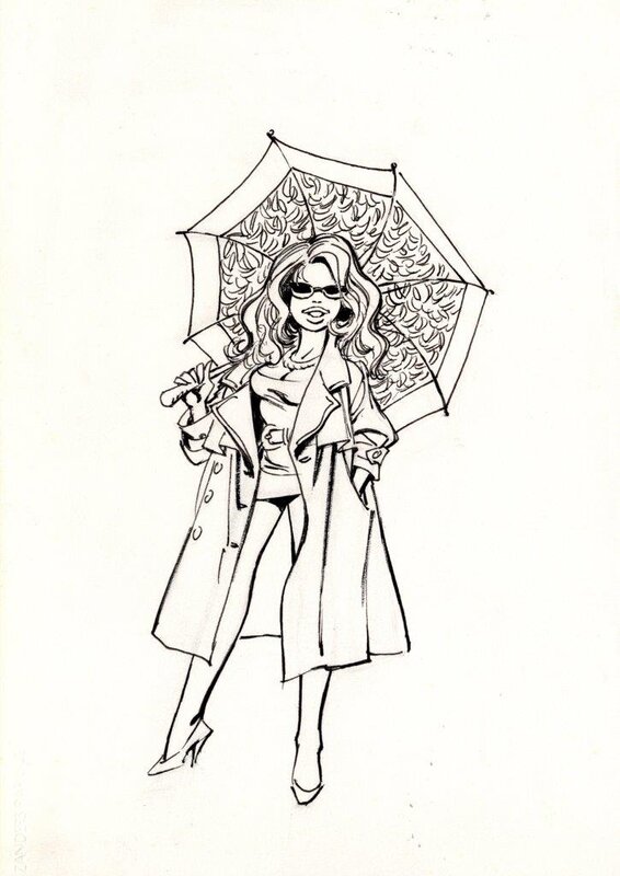 Dany - çà vous intéresse ? - Original Illustration