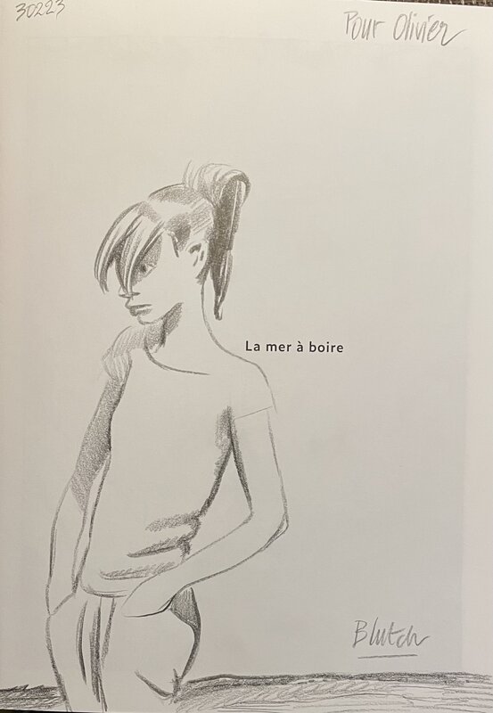 Dédicace de Blutch - Sketch