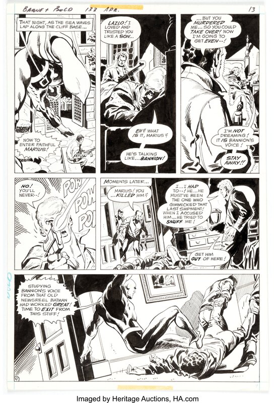 Jim Aparo, The Brave and The Bold 133 Page 9 - Comic Strip
