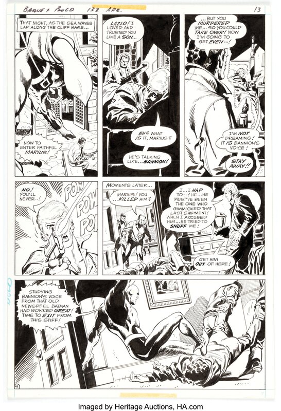 Jim Aparo, The Brave and The Bold 133 Page 9 - Planche originale