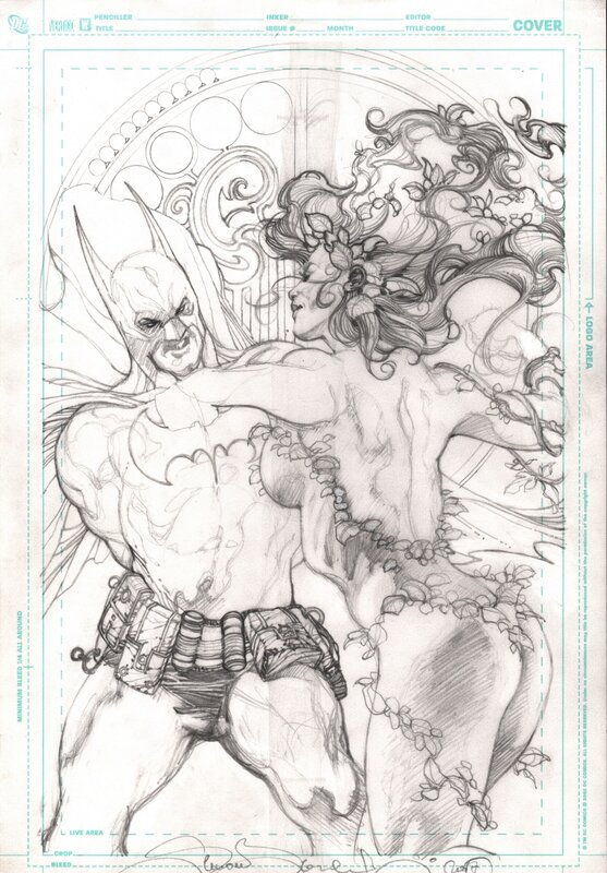 En vente - Simone Bianchi, Detective Comics #823 - Couverture originale
